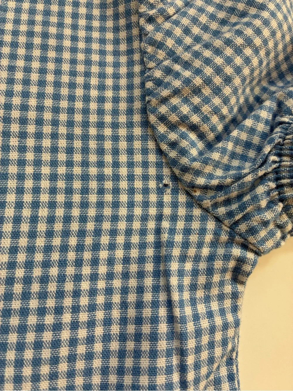 OshKosh B'gosh Blue Gingham Dress 2T~Vintage OshKosh Peter Pan Collar Dress
